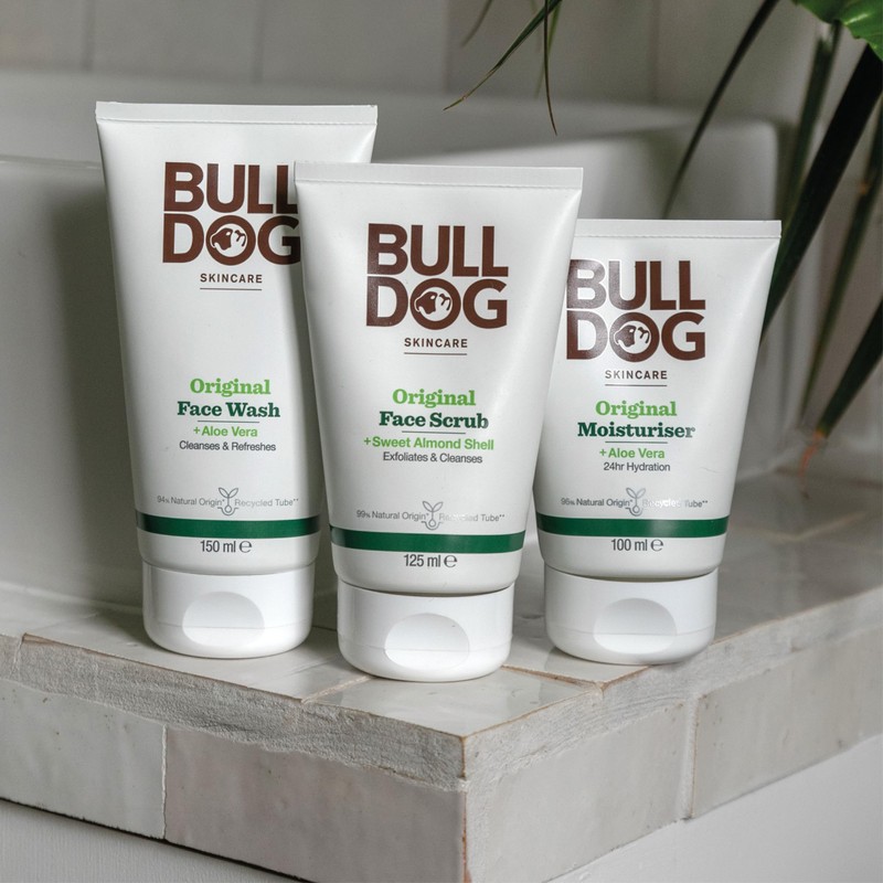 BULL DOG Original Face Wash, 5 Fl Oz