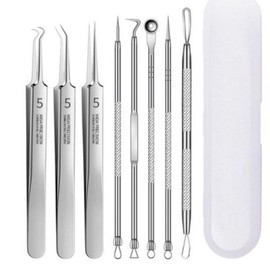 Blackhead Skin 8-Piece Set, Extraction Tool, Beauty Tool Management Care, Cleansing Set / 블랙헤드 피부 8종세트 압출 도구 뷰티도구 관리 케어 청결 세트