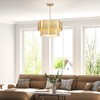 Shrine Lighting Chandeliers, Modern Design, Perfect Drum Pendant Light for