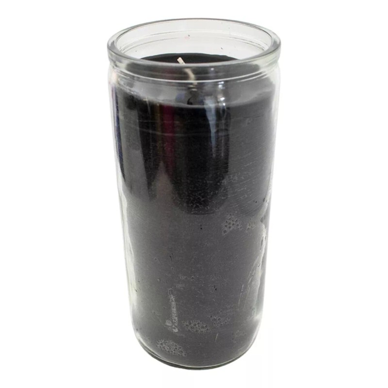 CEB Veladoras Jumbo Negras 2 Piezas