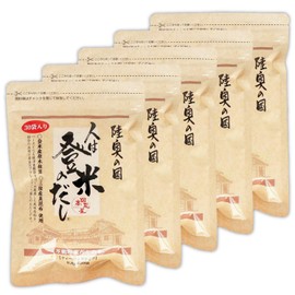 (Set of 5) Hidaka Miya Hitoha Tome Dashi, 30 Bags, Dashi Pack, Tea Bag Type, Made with Domestic Ingredients, Japanese Style Spices, Seasoning, Dashimoto, 0.3 oz (8.8 g) x 30 Bags x 5 Pieces)