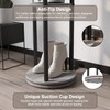 Espelism Rotary Coat Rack Freestanding Metal Coat Hall Tree Stand