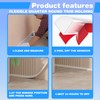 Flexible Quarter Round Molding, Peel and Stick Rubber Floor Trim