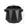 Coffee Knock Box ABS Black Non Slip Multifunctional Coffee Grind