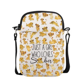 Lion Animal Crossbody Purse Bag Lion Movie Lover Gifts Lions Messenger Bags Magic Kingd-m Gift