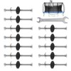 Trampoline Screws - Trampoline Bolts And Nuts Replacements,12X Stabilization Parts