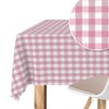 Martina Home Vichy TEFLONADO CONFECTIONED Tablecloth Pink 140 Round