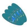 Kingfisher Bird Swimming with Fish Double-Sided Oval Nail File Emery