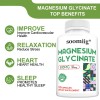 SOOMIIG Magnesium Glycinate 120 Capsules - Improves mood and sleep,