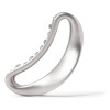 Clip Con Forma De Garra De Plata Esculpida