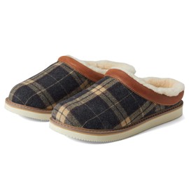 Sanuk Cozy Vibe Slipper Sugar Mat Plaid Navy 10 D (M)