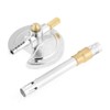 Lab Bunsen Burner, Micro Single Tube Bunsen Burner for Natural