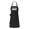 Huuraa Apron "Bevor du questen" (German language) "Bevor du fragst