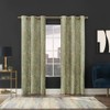 No. 918 Hermione Abstract Geometric Semi-Sheer Grommet Curtain Panel, Harbor