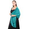 LumiSyne Women's Silky Satin Scarf and Wrap for Evening Dresses