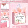 AmazingSpark 50 Pcs Wedding Welcome Bags with Handles and Tissue