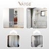 Vatge Closet Curtain for Open Closet, Pleated Folding Curtains for