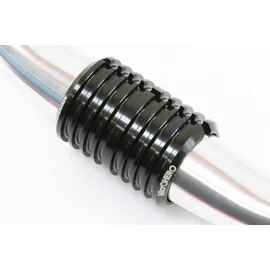MicrOHERO Stem Spacer Φ31.8~Φ25.4/26mm Lightweight Aluminum CNC Meat Cutting Bicycle Handle Shim Adapter Sleeve (Black, Φ31.8mm-Φ25.4mm)
