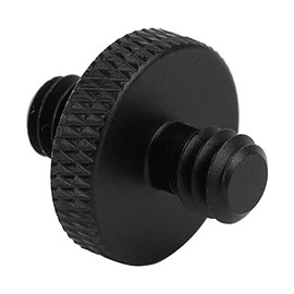 6 Pack Tripod Screw Adapter with 1/4" Male to 1/4" Male Thread, Double Sided Standard Mounting Thread Converter with Fine Workmanship, Robust and Durable