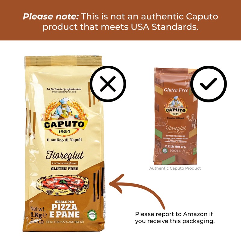 Antimo Caputo Gluten Free Pizza Flour 2.2lb - All Natural