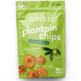 Amäzi Foods | Variety Dried Fruit Snack Pack | Dried Pineapple, Jackfruit, Plantain Chips | All Natural Snacks | No Sugar Added Dried Tropical Fruit