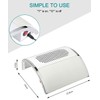 Biutee Nail Dust Extractor 80W Dust Extractor Nail Studio with