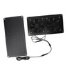 10W Solar Panel Powered Fan Efficient Fast Cooling Solar Powered