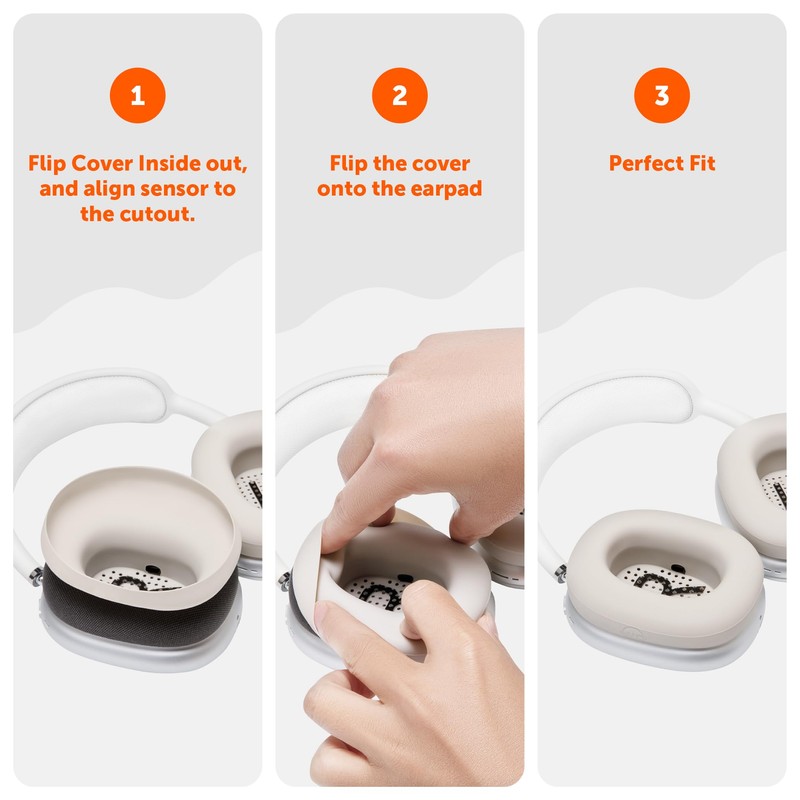 WC SweatZ MAX - Fundas Protectoras patentadas para Airpods MAX