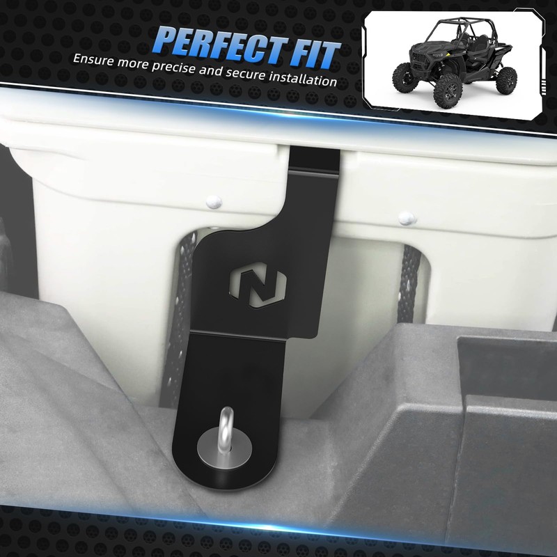 NICECNC Cooler Mounts for Yeti 35 Cooler Compatible with Polaris