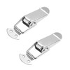 sourcing map Spring Loaded Toggle Latches, 90mm Length Stainless Steel