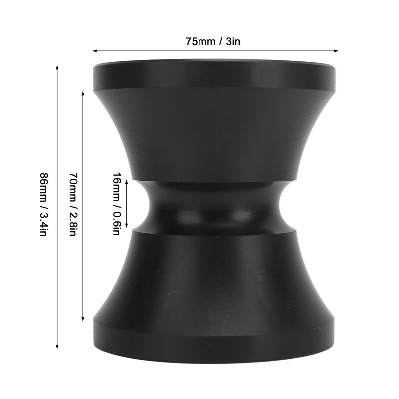 Boat Bow Trailer Roller Robust Buffering Bow Stop Bell Guide
