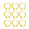100PCS Chicken Ankle Rings Reusable Plastic Duck Leg Bands Clips