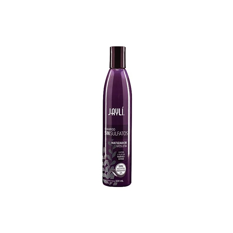 Shampoo Matizador Violeta Sin Sal/Sulfatos Jayli, 320 ml