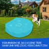 Sand Shell Cover 100 x 15 cm Blue Sandpit Shell