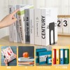Hitchlike Bookends, 6 Pairs (12 Pieces), Book Stand, Stylish, Bookstand,