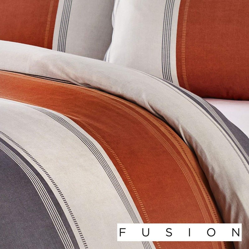 Fusion Duvet Cover and Pillow Case, 52% Polyester / 48%