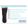 JianiMed Prosthetic Stump Shrinkers–Below Knee, 55cm, Compression, Amputee Socks, 20-30,
