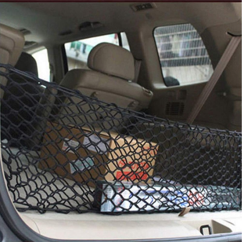 Floor Style Trunk Cargo Net ,Adjustable Elastic Heavy Duty Cargo