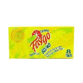 Faygo 60/40! grapefruit lime flavor soda pop. 8-pack 12-fl. oz. cans in box (1)