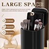WANGDAWING Makeup Brush Holder with Lid, One Touch for Open,