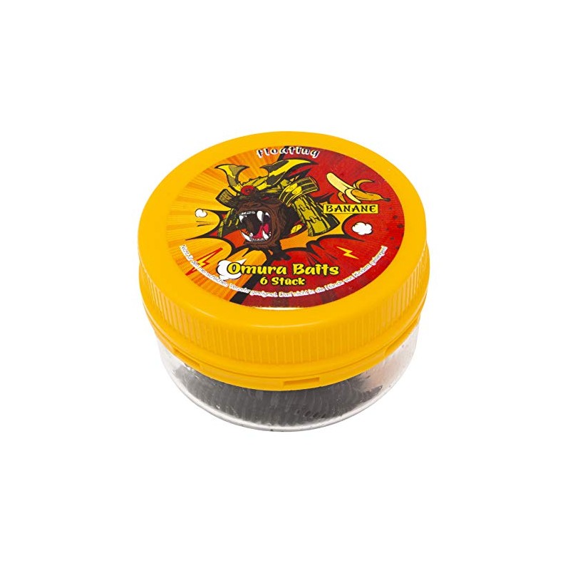 FTM Omura Baits Hero Banana Rubber Bait, Length / Package