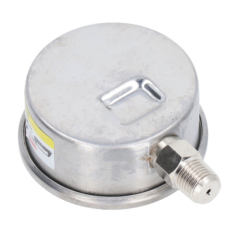 Vacuum Pressure Gauge Shockproof Radial Stainless Steel Case for Industrial