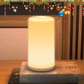 Ayyie Bedside Lamp, Table Night, Dimming Color, Warm White + RGB Conversion Light, Indirect Lighting, Interior Night Light, Nursing Light, Continuous Lighting, Eye Friendly, Stylish, Gift, Atmosphere, Japanese Instruction Manual Included (English Languag