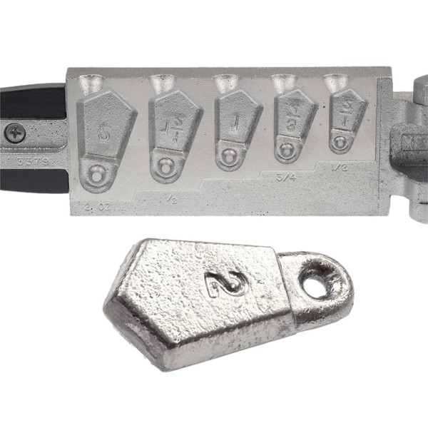 Do It Flat Bank Sinker 1/2, 3/4, 1, 1 1/2,