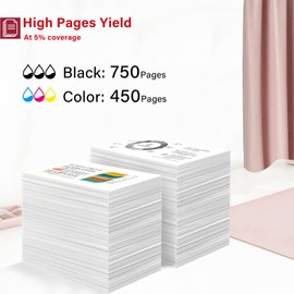 PG-295XXL CL-286XXL Combo Pack Ink Cartridges Compatible for Canon PG-295 XXL Black CL-286 XXL Color, Printer Ink for Canon 295 and 286 Ink Work with Canon TR7120, TS6520, TS4320 Inkjet (2-Pack)