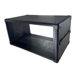 ProSpeakerparts PROCRAFT 5U 12"" Deep Rack Case in Black Tolex Wrap - Side Handle Black Hardware