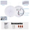 MingBright 6 Inch LED Closet Light, Ultra-Thin Motion Sensor Ceiling