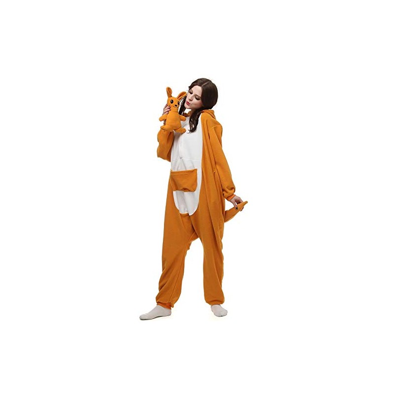 ZKomoL Unisex Adults’ Kangaroo Onesie, Pyjamas, Cosplay Idea, M