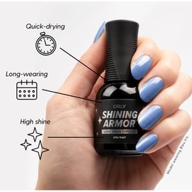 Orly Shining Armor | Longwear Fast Dry Top Coat | 0.6fl oz