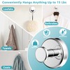 Suction Cup Hooks for Shower,Removable No Drill Towel Hooks,Upgraded 15